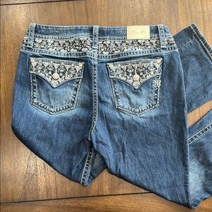 Miss Me Blue Boot Cut Jeans size 33